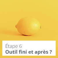 Outil fini et après ?